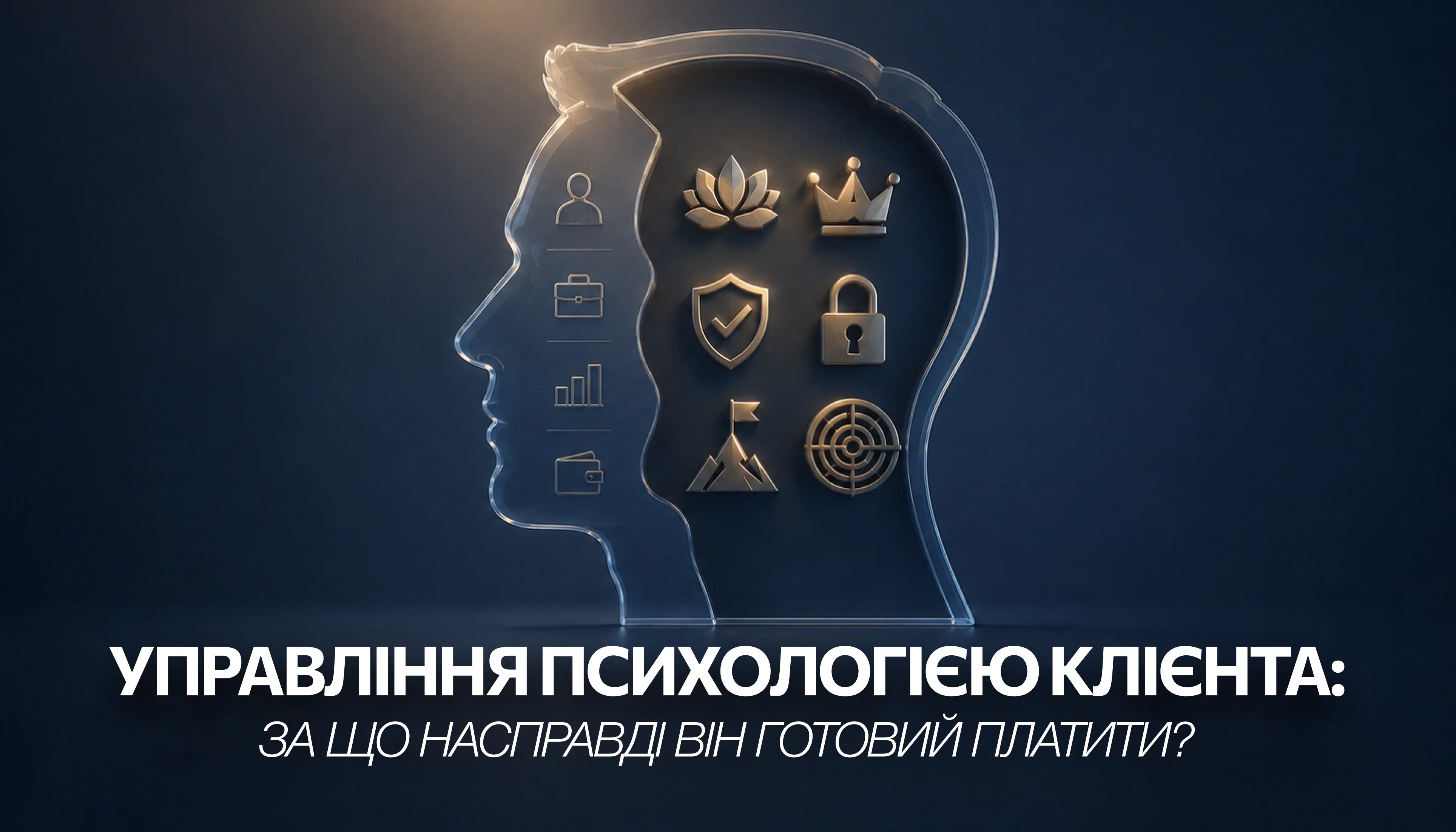 Управління психологією клієнта: за що насправді він готовий платити?