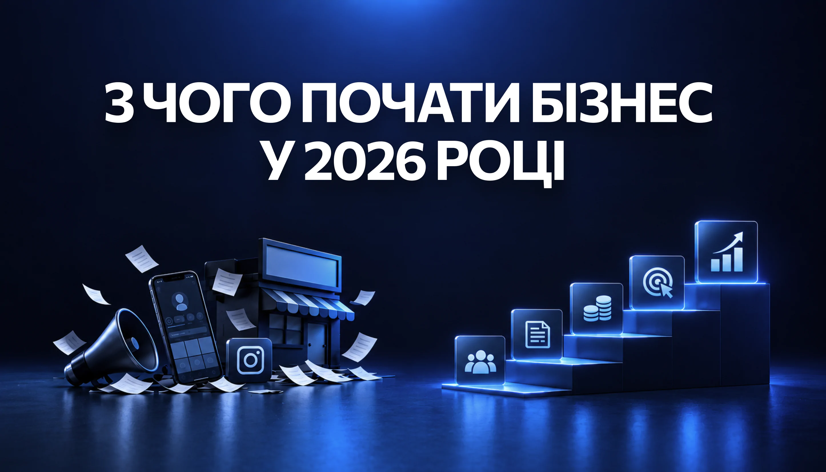 З чого почати бізнес у 2026 році